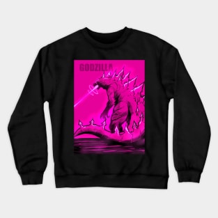 Godjilla attack Crewneck Sweatshirt